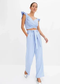 bonprix Shirts & Tops|Hosen^Shirt und Hose (2-tlg.Set) perlblau