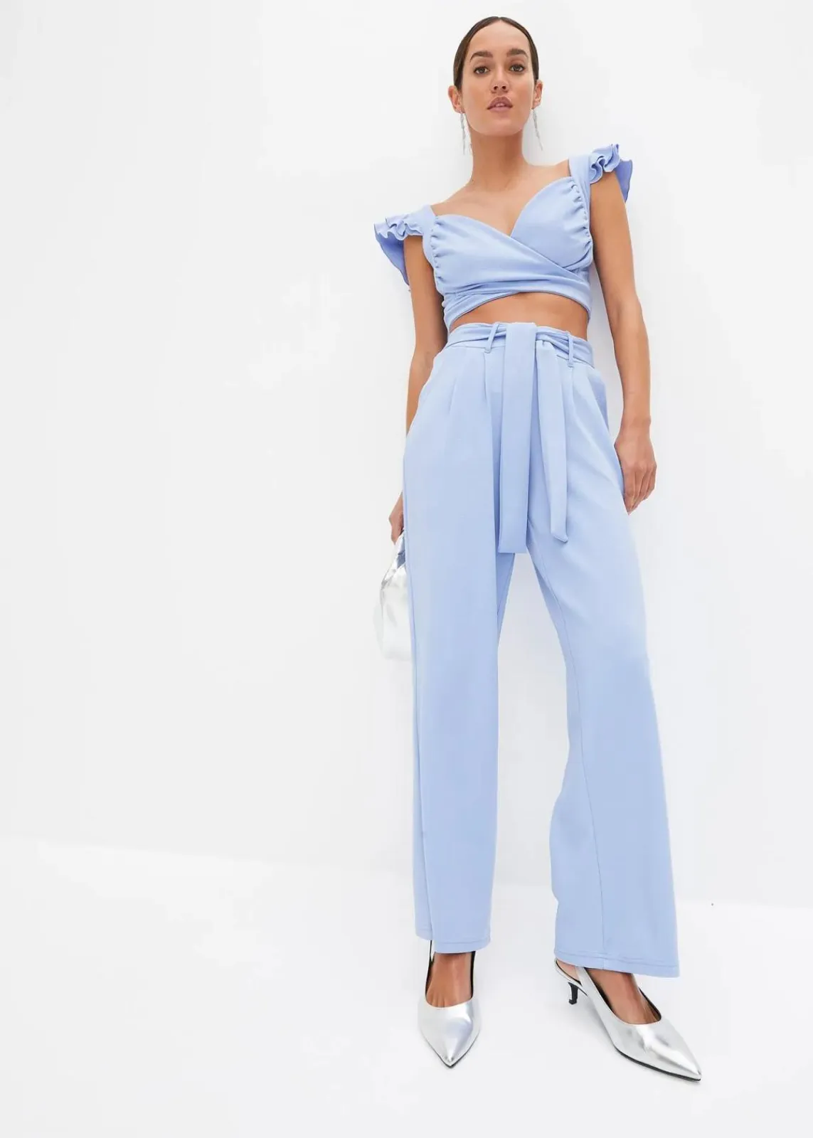 bonprix Shirts & Tops|Hosen^Shirt und Hose (2-tlg.Set) perlblau