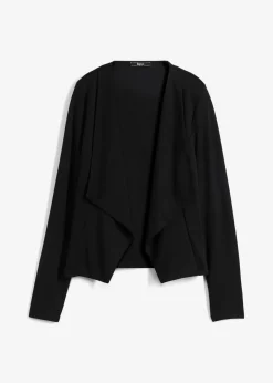bonprix Bekleidung·Basics|Blazer^Shirt-Blazer schwarz