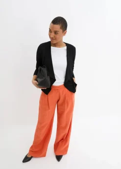 bonprix Bekleidung·Basics|Blazer^Shirt-Blazer schwarz