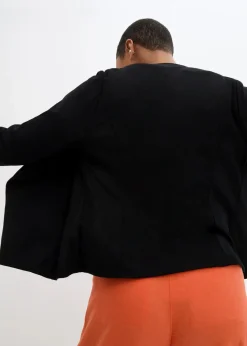 bonprix Bekleidung·Basics|Blazer^Shirt-Blazer schwarz