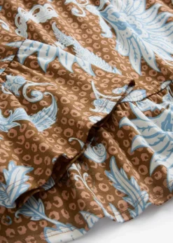 bonprix Shirts & Tops^Shirtbluse aus softem Modal-Mix gewürzbraun bedruckt