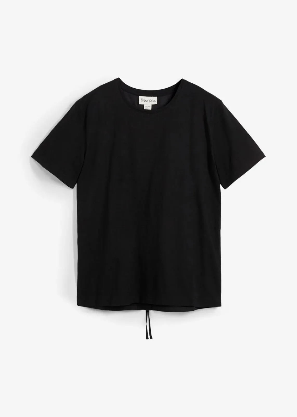 bonprix Shirts & Tops^Shirtbluse mit Bindedetail schwarz