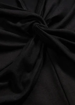 bonprix Nachhaltigere Materialien|Kleider^Shirtkleid schwarz