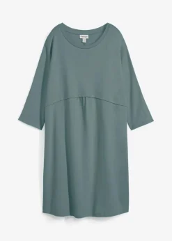 bonprix Nachhaltigere Materialien|Kleider^Shirtkleid aus Bio Baumwolle eukalyptusgrün
