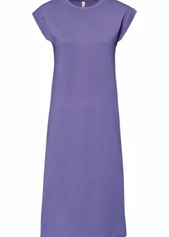 bonprix Bekleidung·Pullover & Strickjacken|Kleider^Shirtkleid aus Bio-Baumwolle helllila