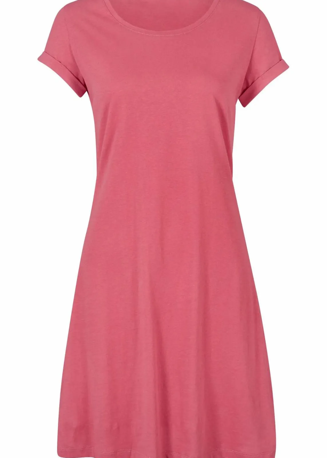 bonprix Nachhaltigere Materialien|Kleider^Shirtkleid aus reiner Bio-Baumwolle rauchhimbeere