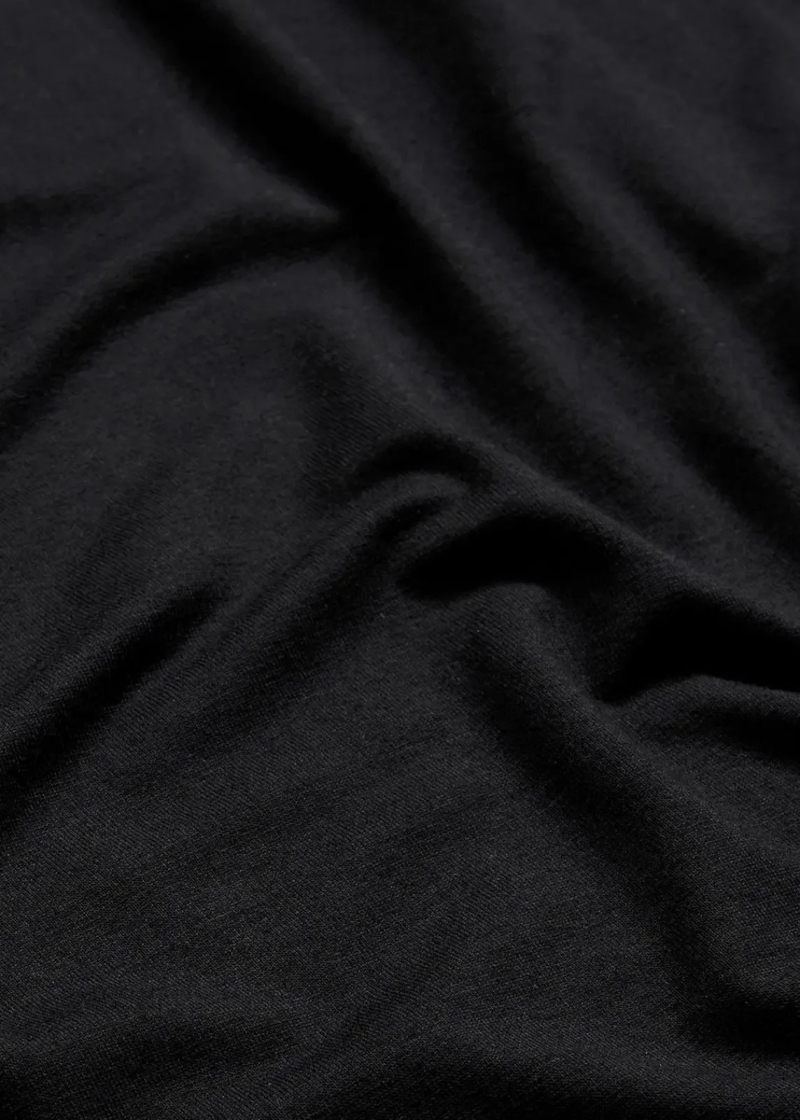 bonprix Basics|Nachhaltigere Materialien^Shirt-Kleid mit 3/4-Ärmeln schwarz
