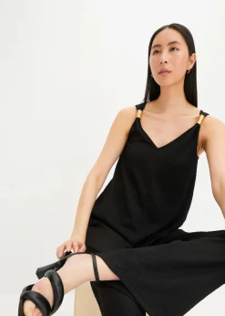 bonprix Shirts & Tops|Nachhaltigere Materialien^Shirt-Top schwarz