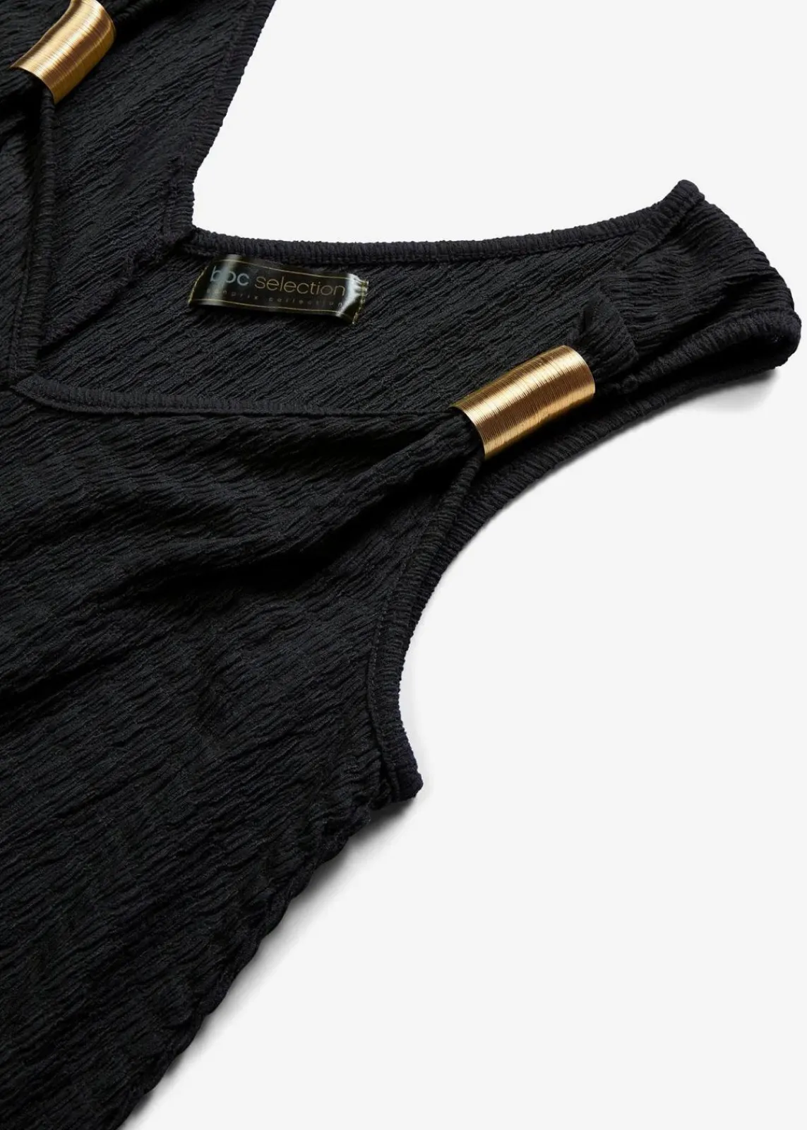 bonprix Shirts & Tops|Nachhaltigere Materialien^Shirt-Top schwarz