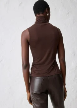 bonprix Shirts & Tops^Shirttop aus weichem Woll-Mix dunkelbraun
