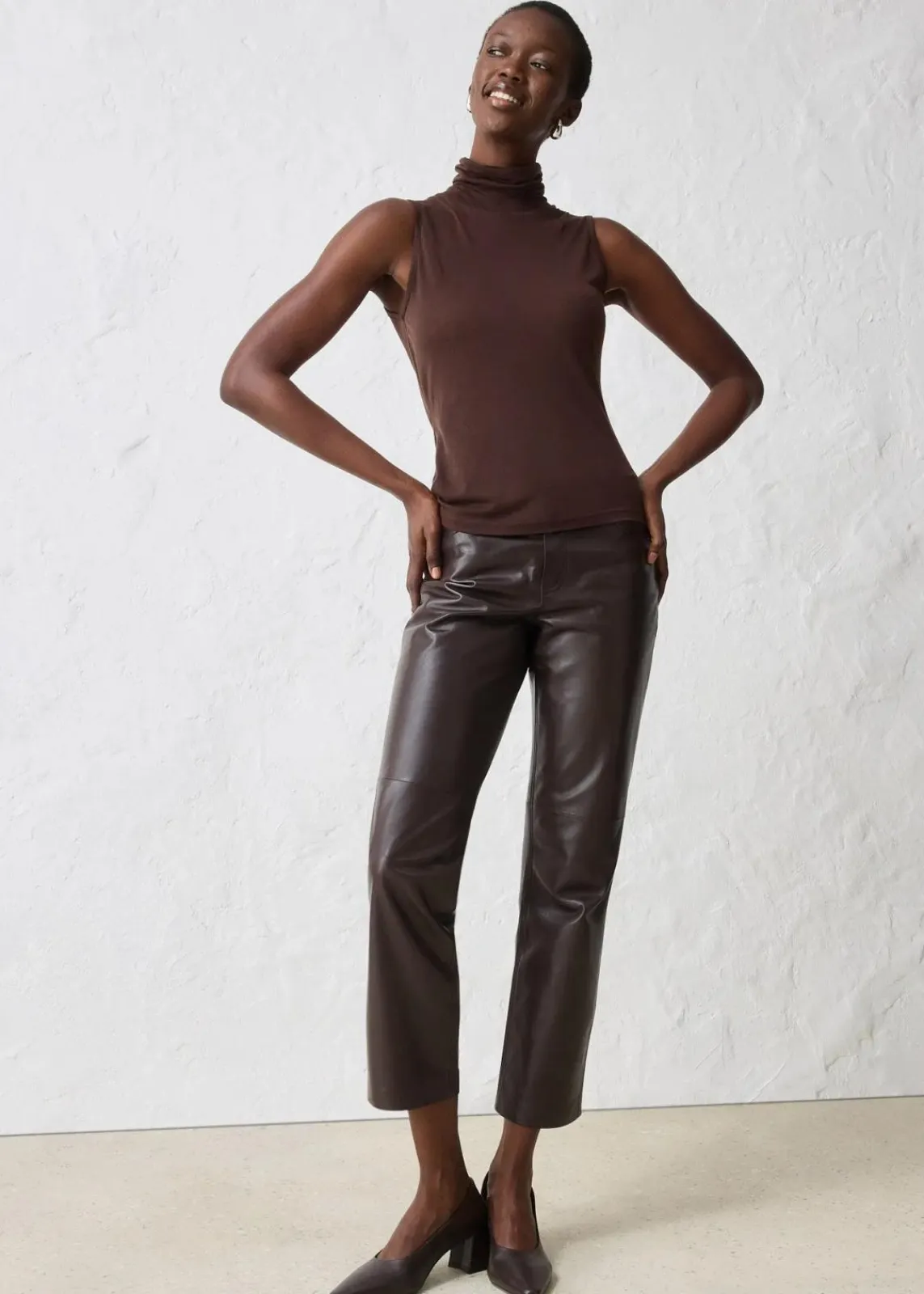 bonprix Shirts & Tops^Shirttop aus weichem Woll-Mix dunkelbraun