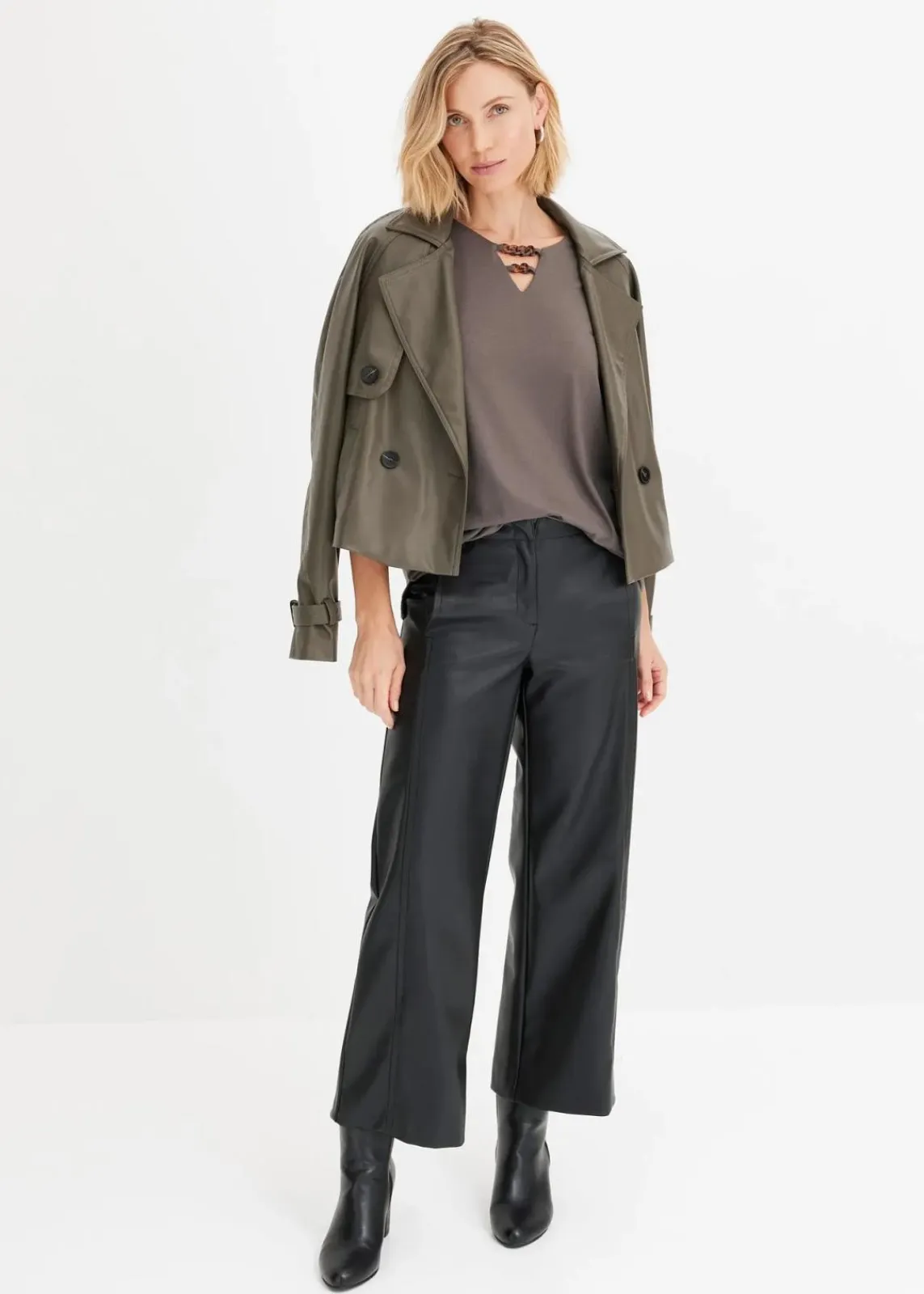 bonprix Shirts & Tops^Shirt-Tunika dunkeloliv
