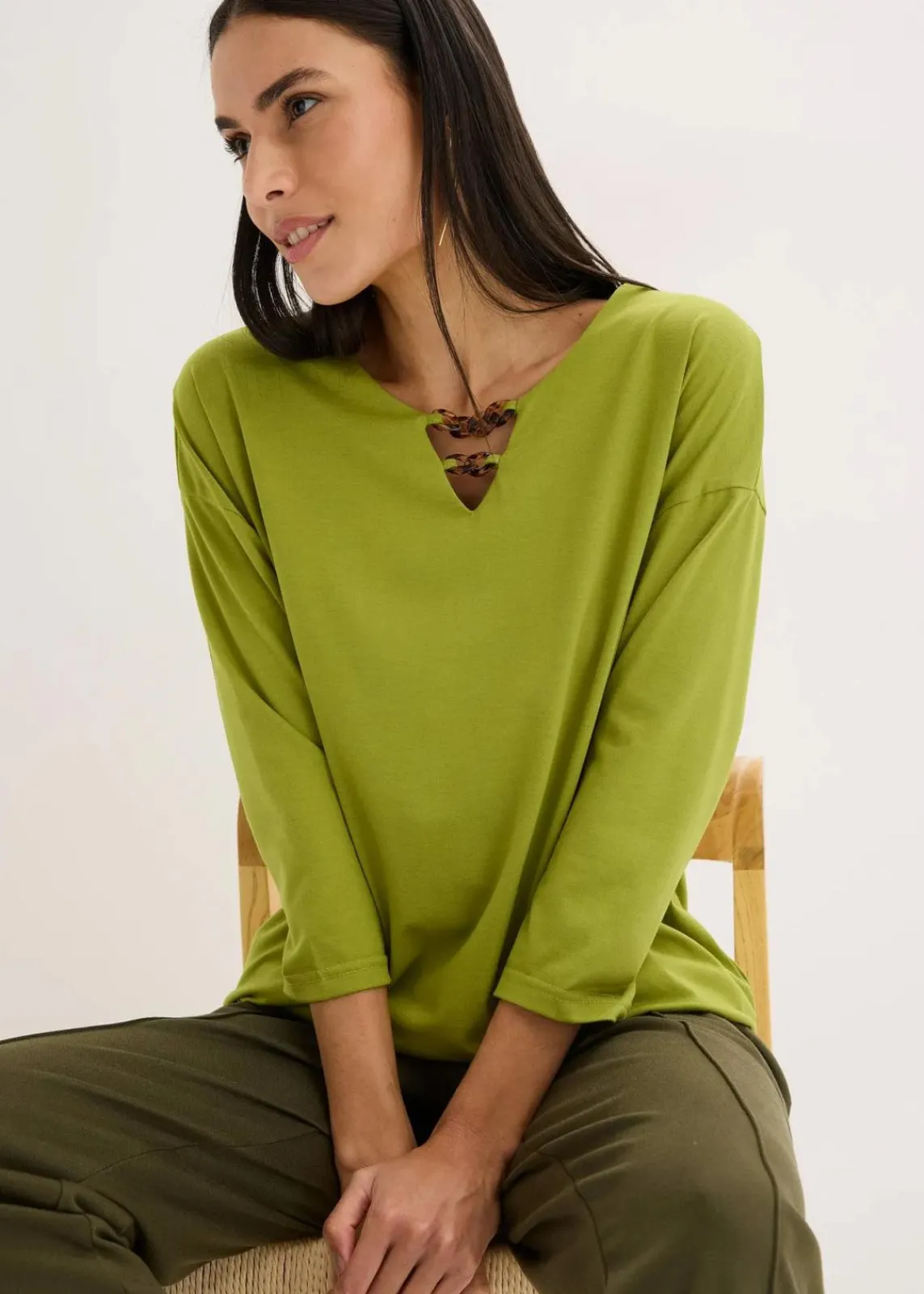 bonprix Shirts & Tops^Shirt-Tunika moos