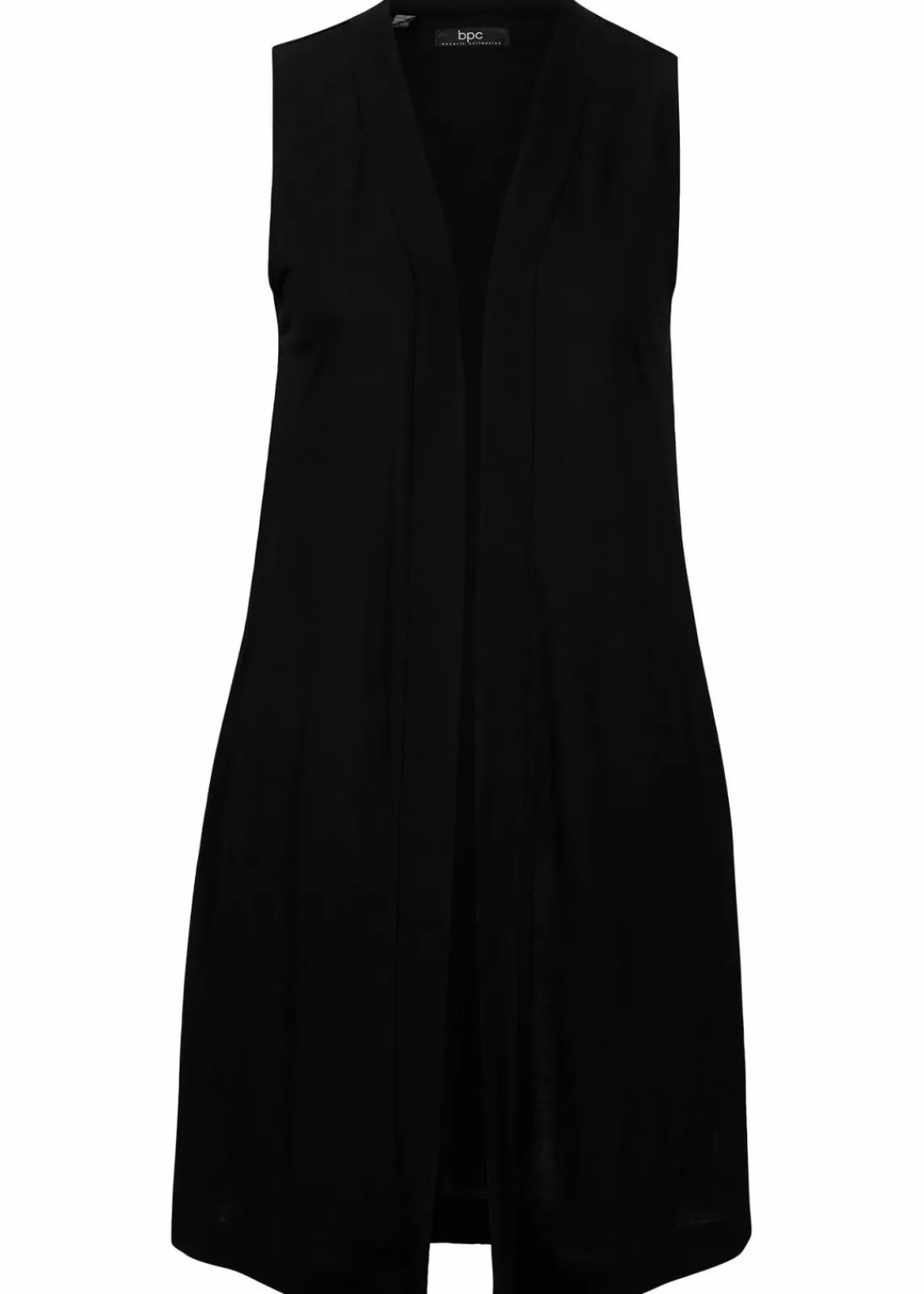 bonprix Shirts & Tops|Nachhaltigere Materialien^Shirt-Weste aus Viskose schwarz