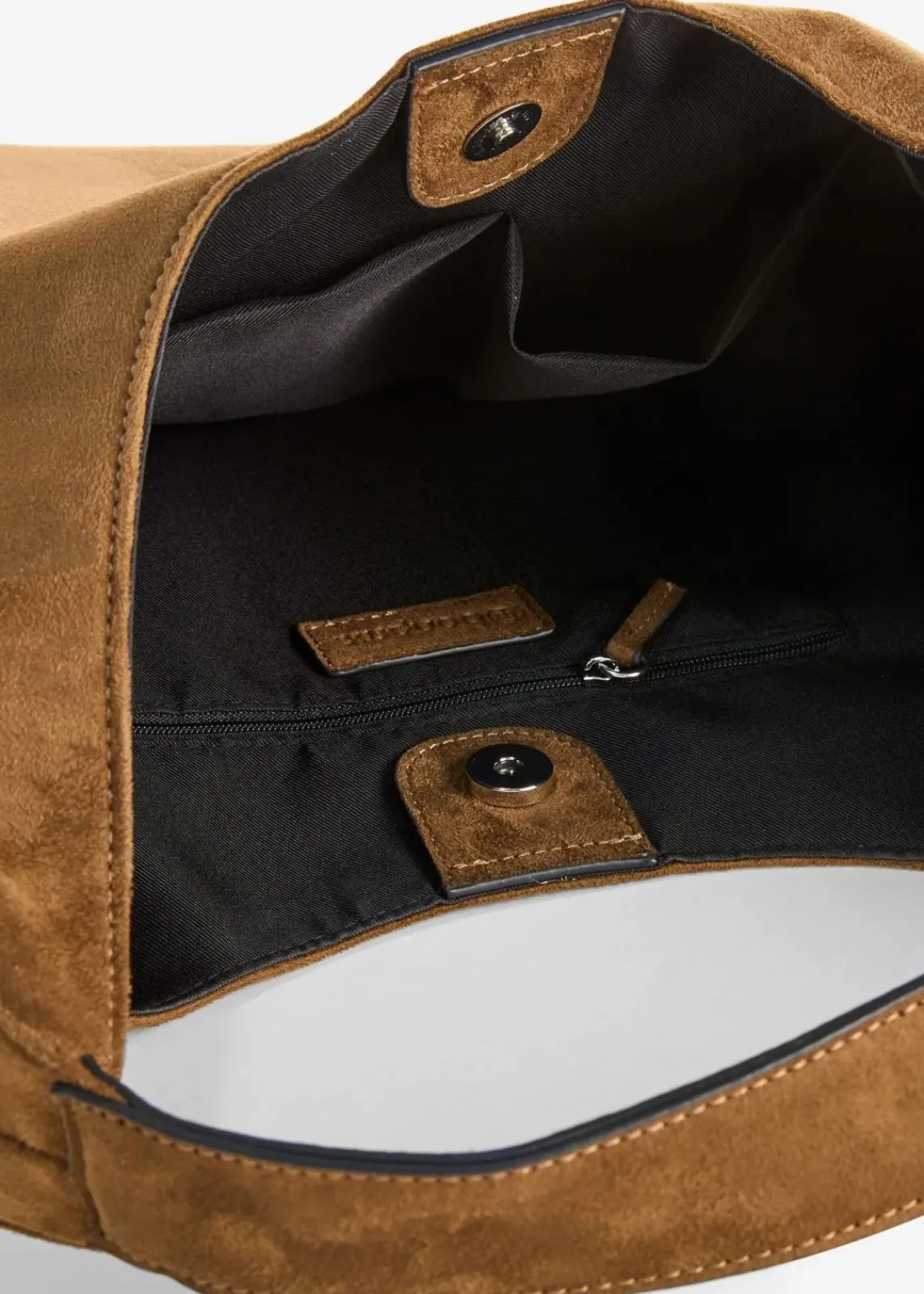 bonprix Taschen^Shopper mit Nieten braun