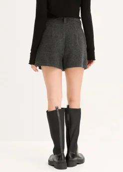 bonprix Bekleidung·Outdoorbekleidung|Bekleidung·Kleider^Shorts anthrazit meliert