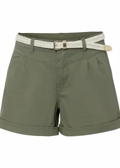 bonprix Bekleidung·Outdoorbekleidung|Bekleidung·Kleider^Shorts aus Baumwolle oliv