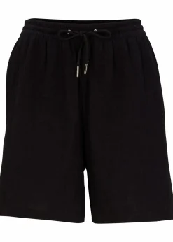 bonprix Bekleidung·Outdoorbekleidung|Bekleidung·Kleider^Shorts aus Musselin schwarz