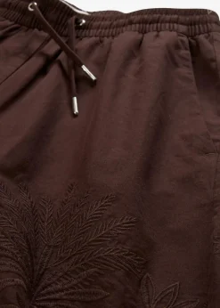 bonprix Bekleidung·Outdoorbekleidung|Bekleidung·Kleider^Shorts mit Seidenanteil dunkelbraun