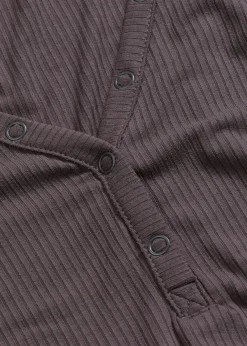 bonprix Wäsche·Nachtwäsche|Nachhaltigere Materialien^Shorty aus weicher Rippe schiefergrau