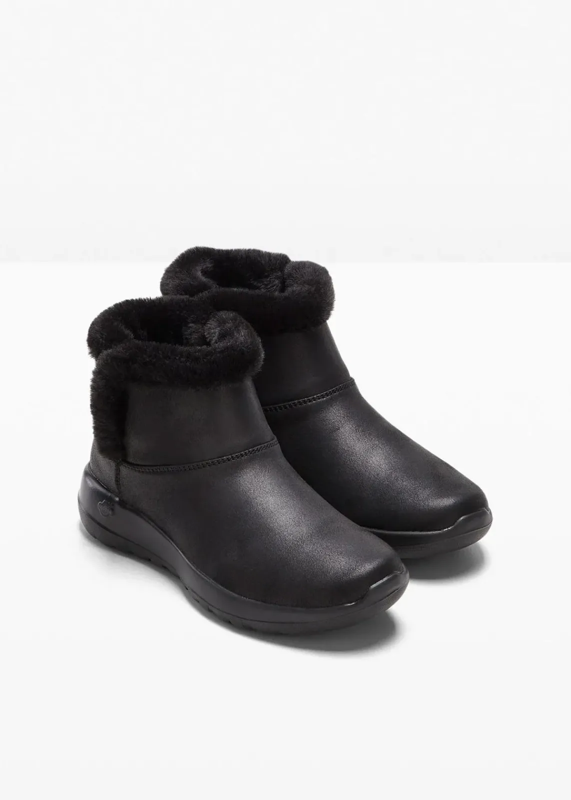 Skechers High Heels|Gefütterte Winterschuhe^Boots schwarz