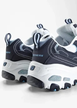 Skechers High Heels|Sport- & Trekkingschuhe^Chunky Sneaker aus Leder dunkelblau/weiß