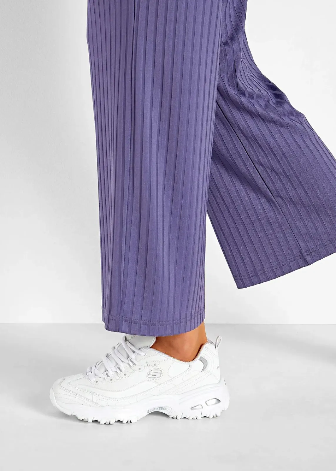 Skechers High Heels|Sneaker^Chunky Sneaker mit Memory Foam weiß