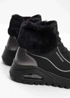 Skechers High Heels|Sneaker^High-Top-Sneaker schwarz