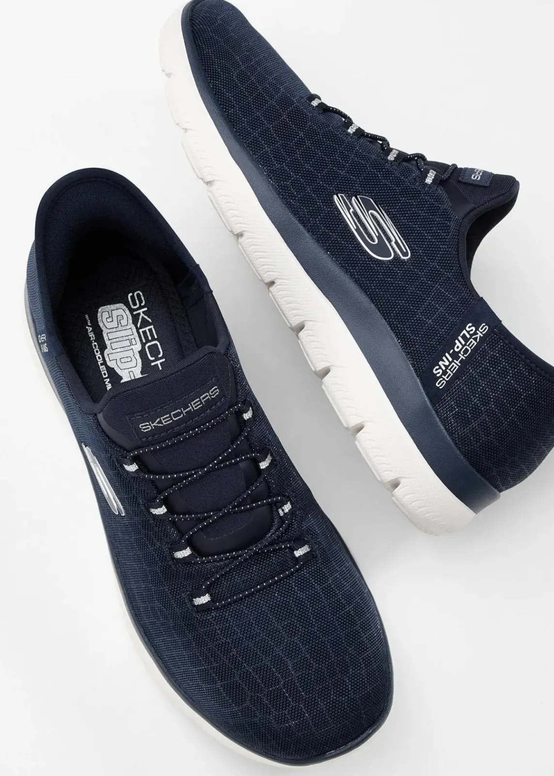 Skechers Sneaker|Komfortschuhe^Komfort-Slip-In-Sneaker mit Memory Foam dunkelblau