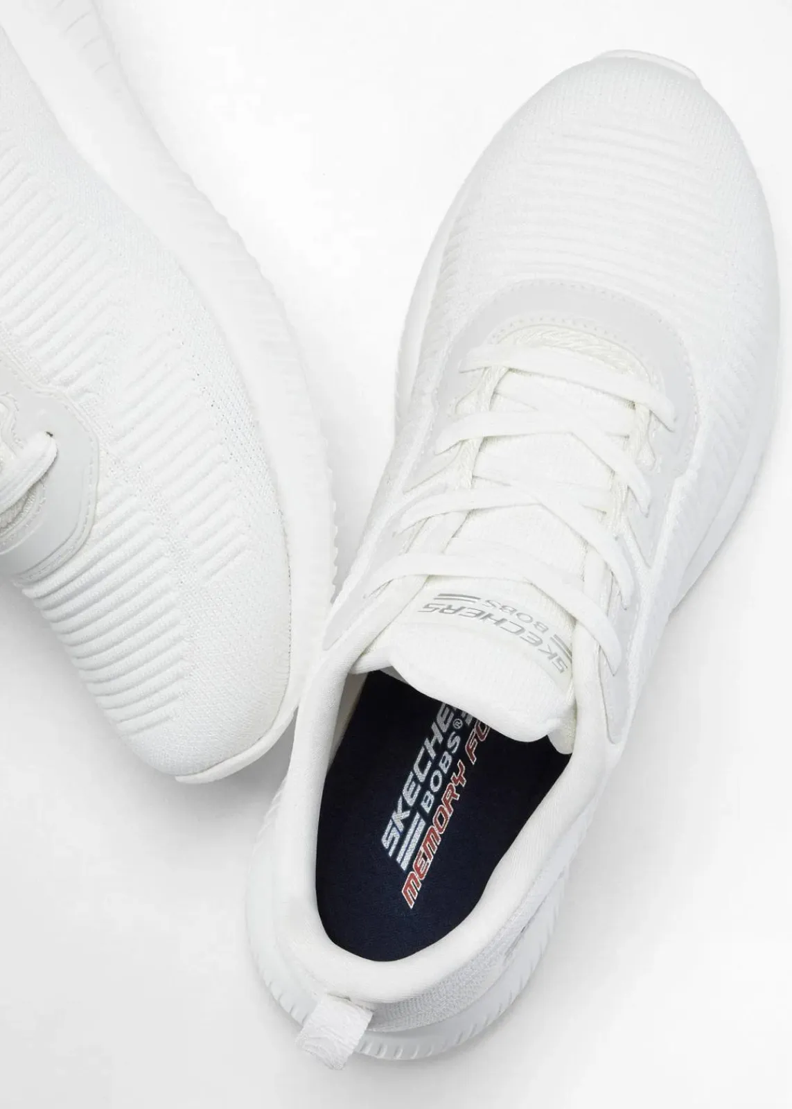 Skechers Sneaker|Sport- & Trekkingschuhe^Komfort-Sneaker mit Memory Foam weiß