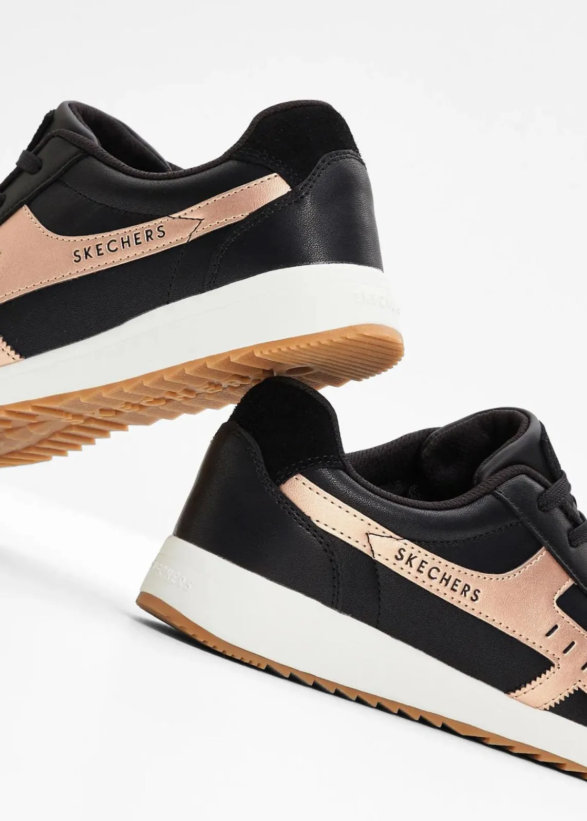 Skechers High Heels|Sneaker^Sneaker schwarz/roségoldfarben