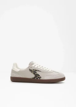 Skechers High Heels|Sneaker^Sneaker grau leo bedruckt