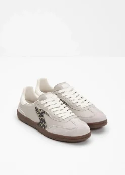 Skechers High Heels|Sneaker^Sneaker grau leo bedruckt