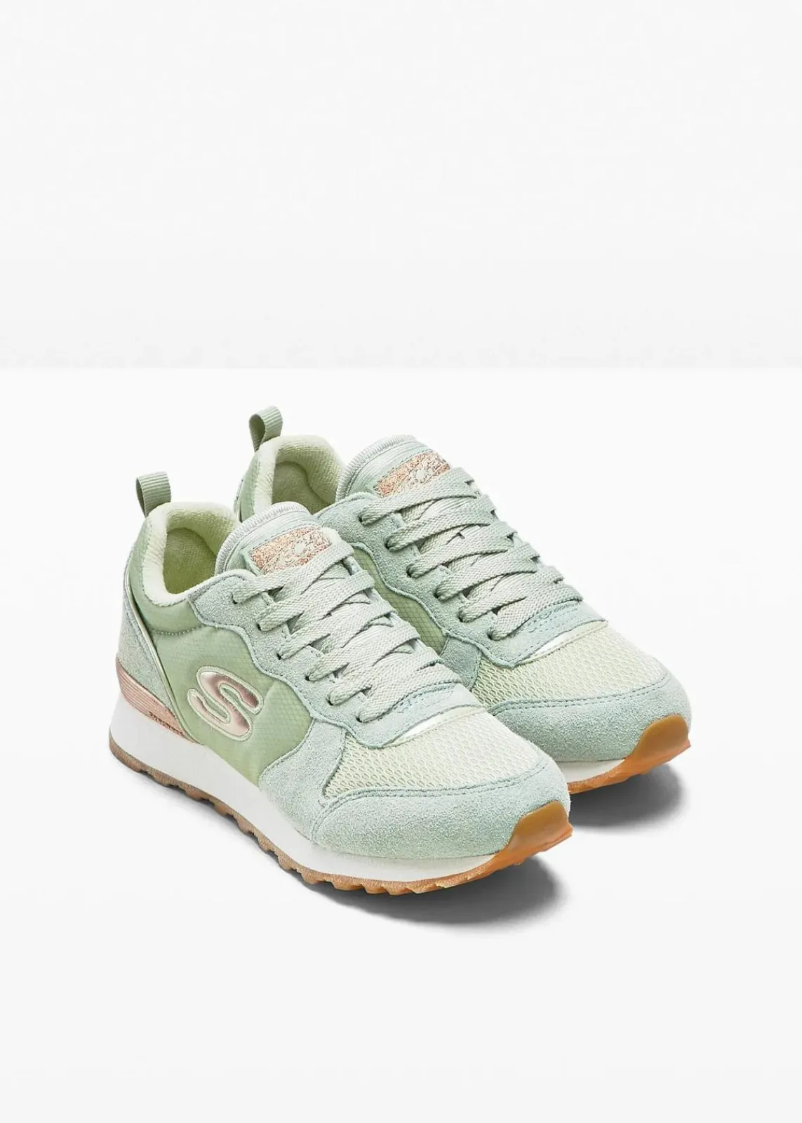 Skechers High Heels|Sneaker^Sneaker mit Memory Foam mintgrün