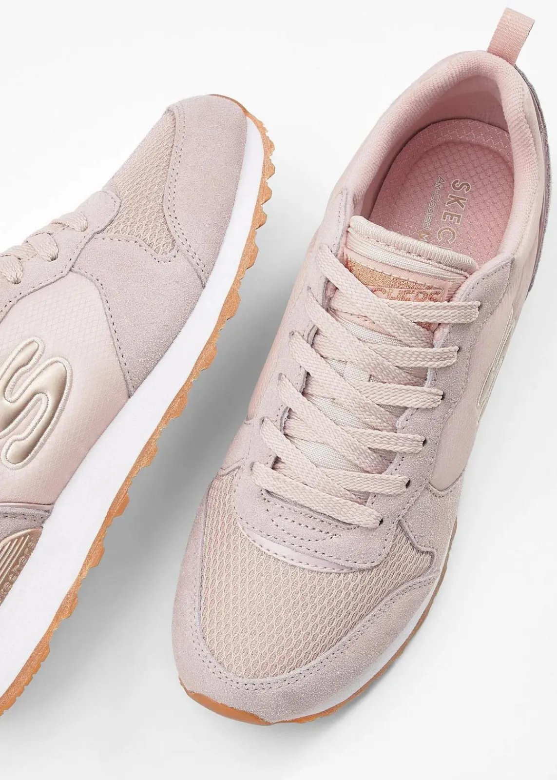 Skechers High Heels|Sneaker^Sneaker mit Memory Foam hellrosa