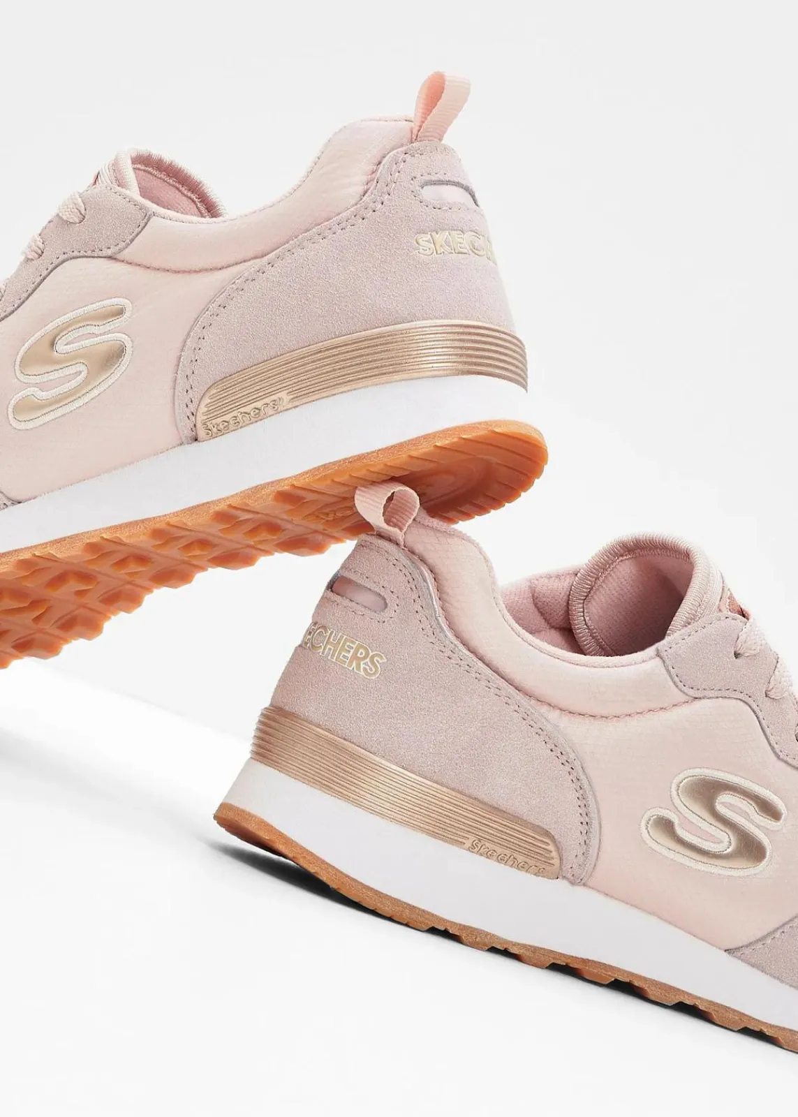 Skechers High Heels|Sneaker^Sneaker mit Memory Foam hellrosa