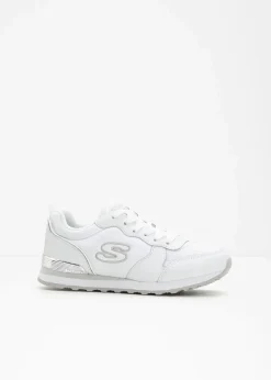 Skechers Sneaker|High Heels^Sneaker mit Memory Foam weiß
