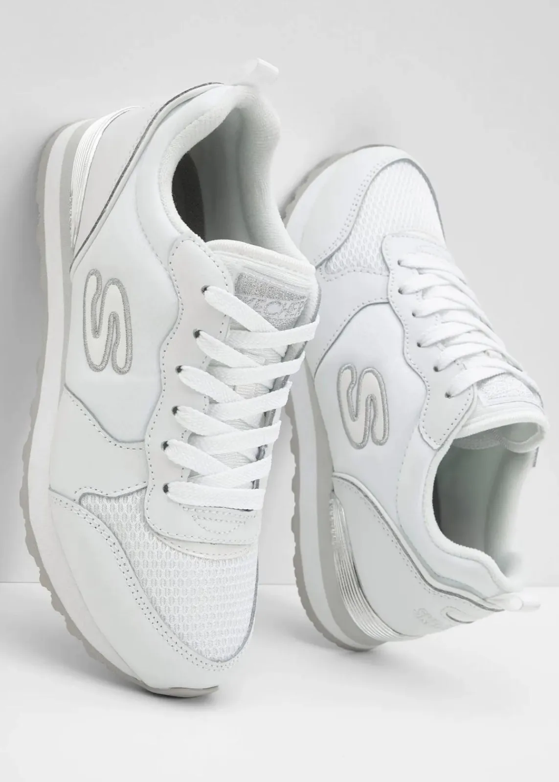 Skechers Sneaker|High Heels^Sneaker mit Memory Foam weiß