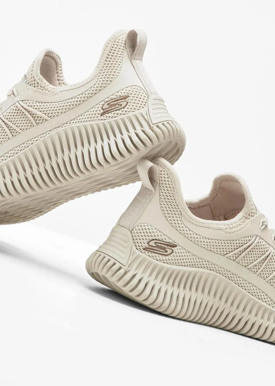 Skechers High Heels|Sneaker^Sneaker mit Memory Foam taupe