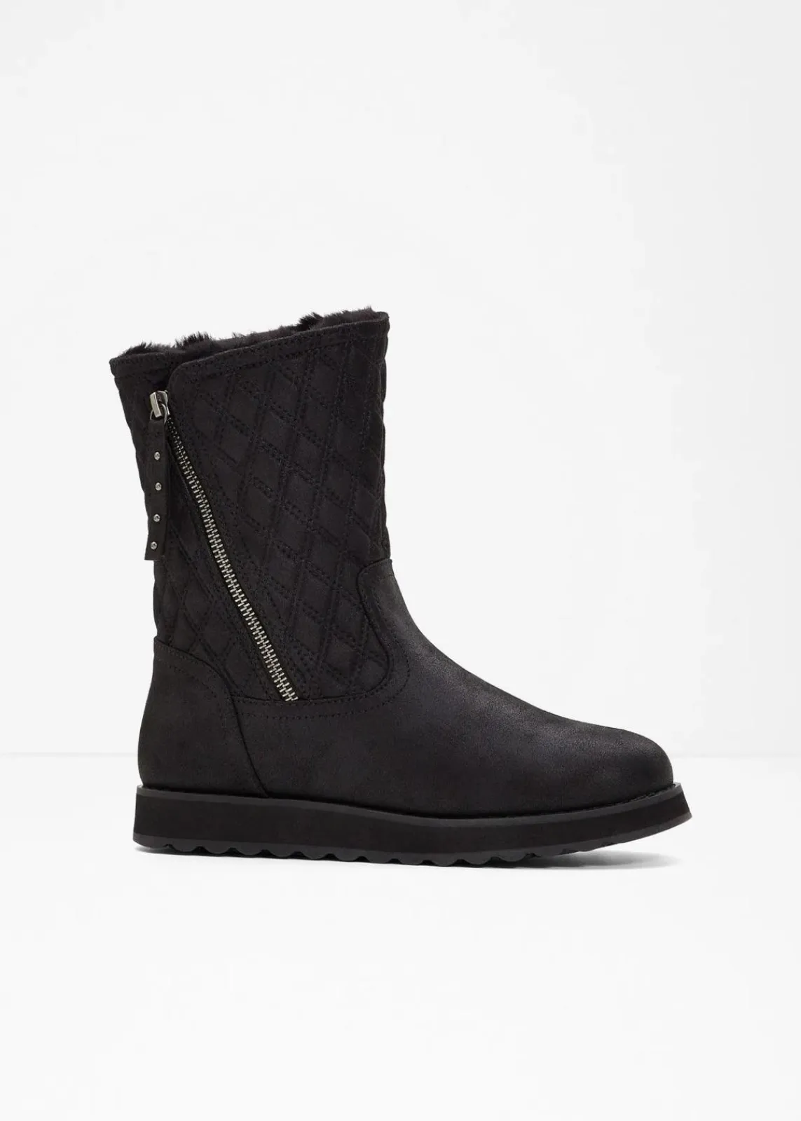 Skechers High Heels|Gefütterte Winterschuhe^Stiefel schwarz