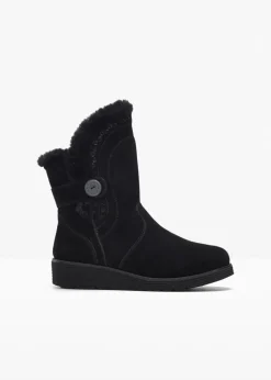 Skechers High Heels|Gefütterte Winterschuhe^Stiefel schwarz