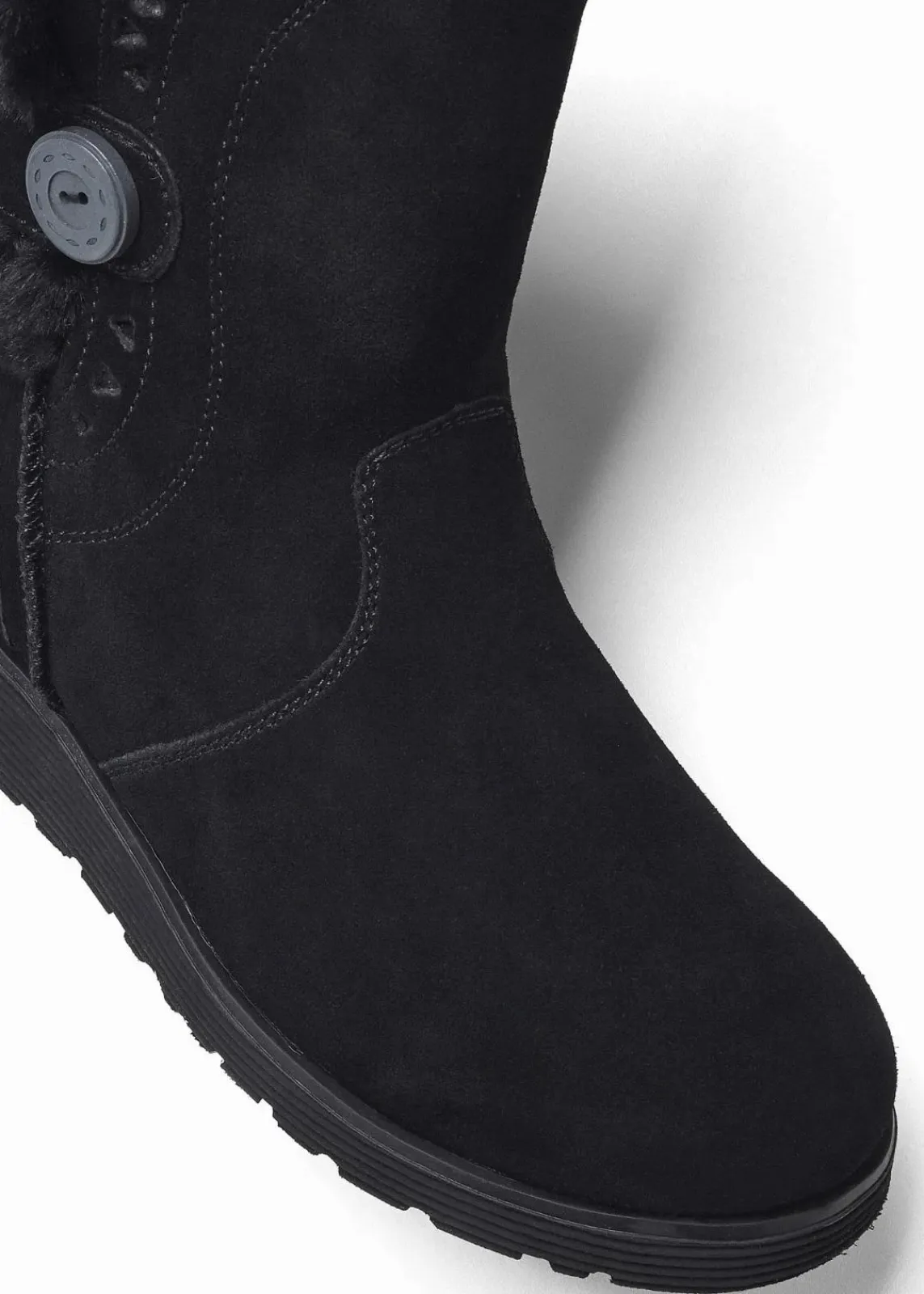 Skechers High Heels|Gefütterte Winterschuhe^Stiefel schwarz