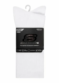 Skechers Socken|Socken^Tennissocken (3er Pack) weiß