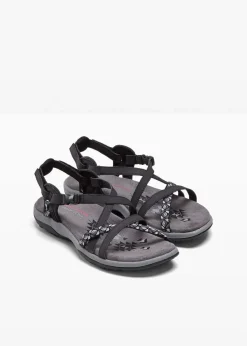 Skechers High Heels|Sommerschuhe^Trekkingsandalen schwarz