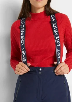 bonprix Bekleidung·Jumpsuits|Bekleidung·Sweat^Ski Funktions-Thermohose mit abnehmbaren Trägern, wasserdicht dunkelblau