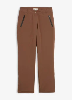 bonprix Bekleidung·Jumpsuits|Bekleidung·Sweat^Ski-Funktionshose, warm wattiert, mit Schneefang hellbraun