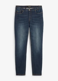 bonprix Jeans|Kurzgrößen^Skinny Jeans Mid Waist, Bequembund nachtblau denim