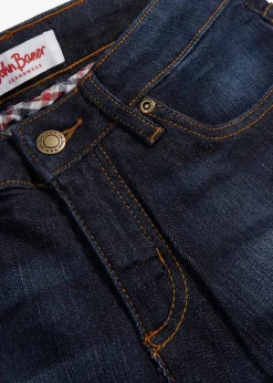 bonprix Kurzgrößen|Bekleidung·Shirts & Tops^Skinny Jeans Mid Waist, Stretch dunkelblau used