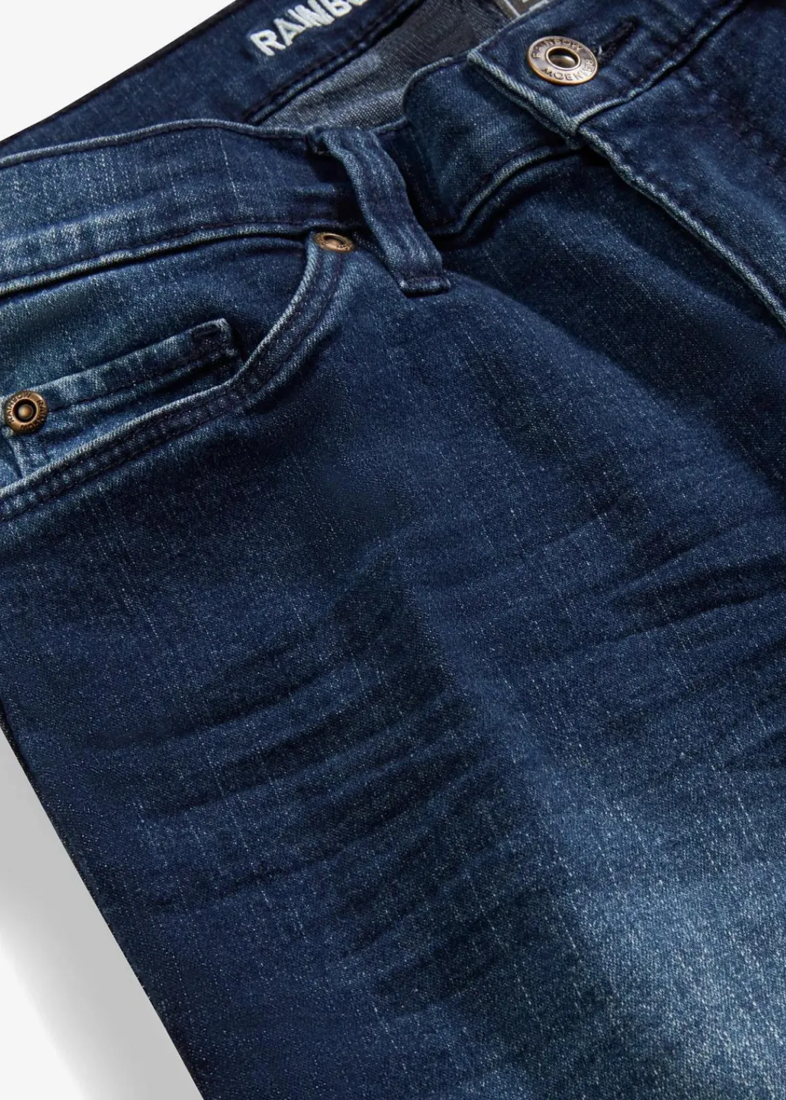 bonprix Jeans|Bekleidung·Shirts & Tops^Skinny-Jeans, Mid Waist, cropped dunkelblau denim